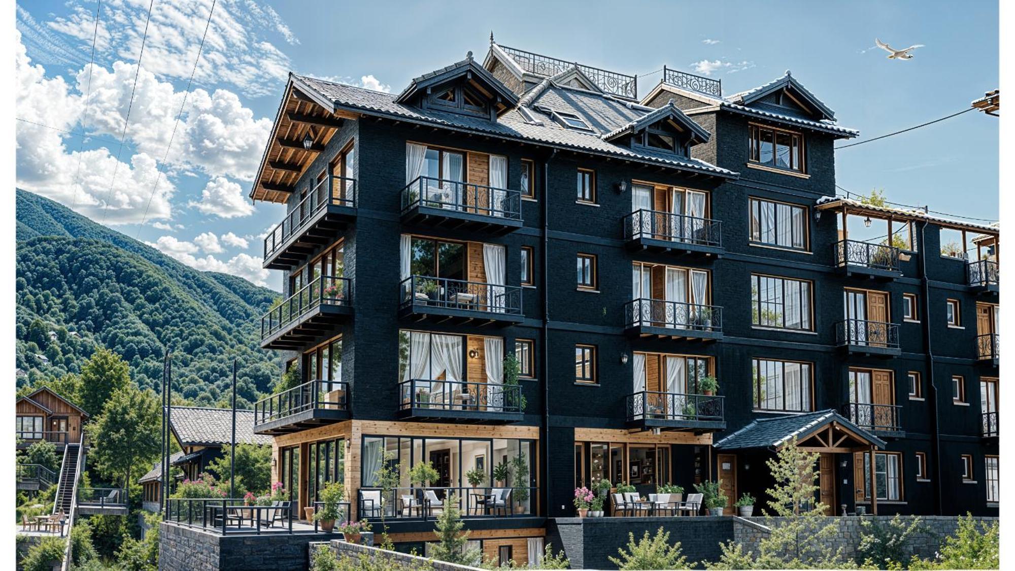 Evoque Hotel ! Near Mall Road Manali With Scenic River And Mountain Views ! Free Parking & Wifi ! Rooftop Bonfire, Music, And Honeymoon Special Rooms And Packages! - Manali (Himachal Pradesh), Manali